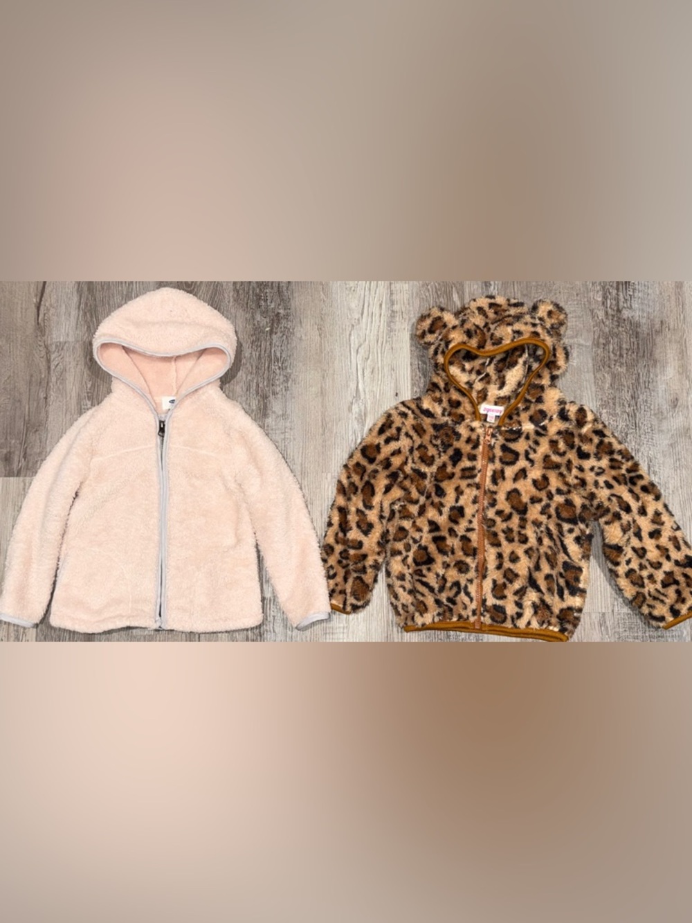 2 Toddler Girls fleece Jackets Size 4T Brands-Old navy/JesKids